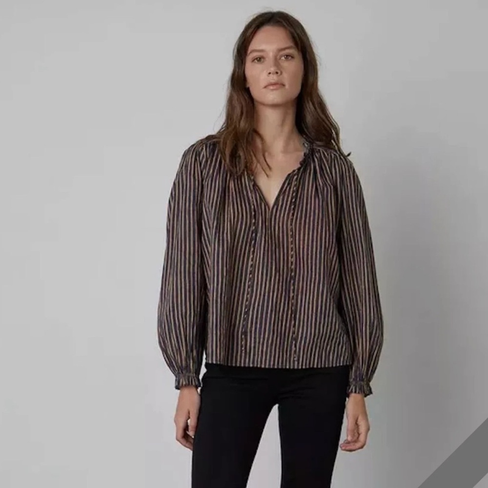 Velvet Trudi Striped Blouse